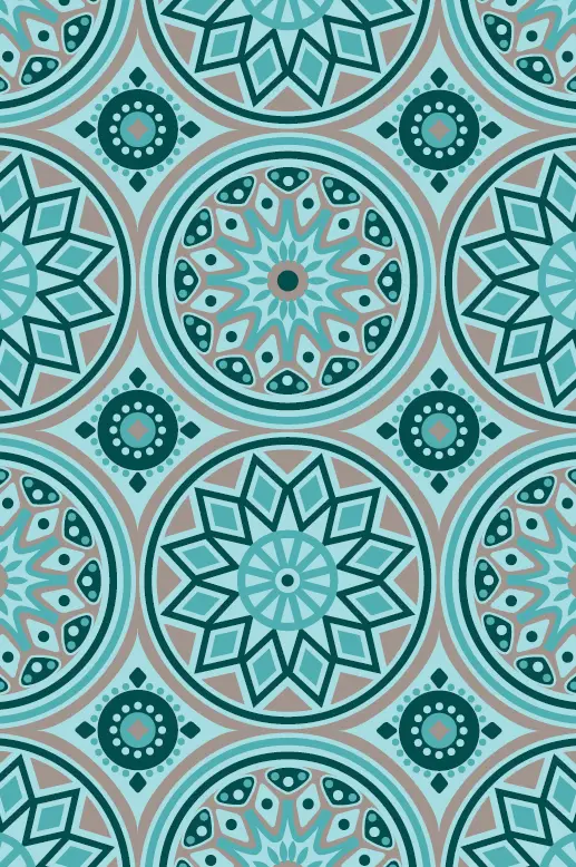 BlommiesLifeStyle Buitenkleed 180x120cm c turquoise