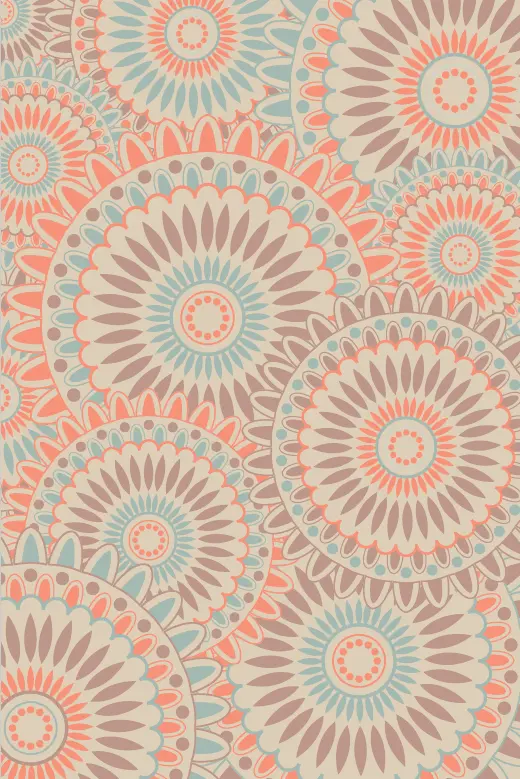 BlommiesLifeStyle Buitenkleed 170x270cm h pastel zalm