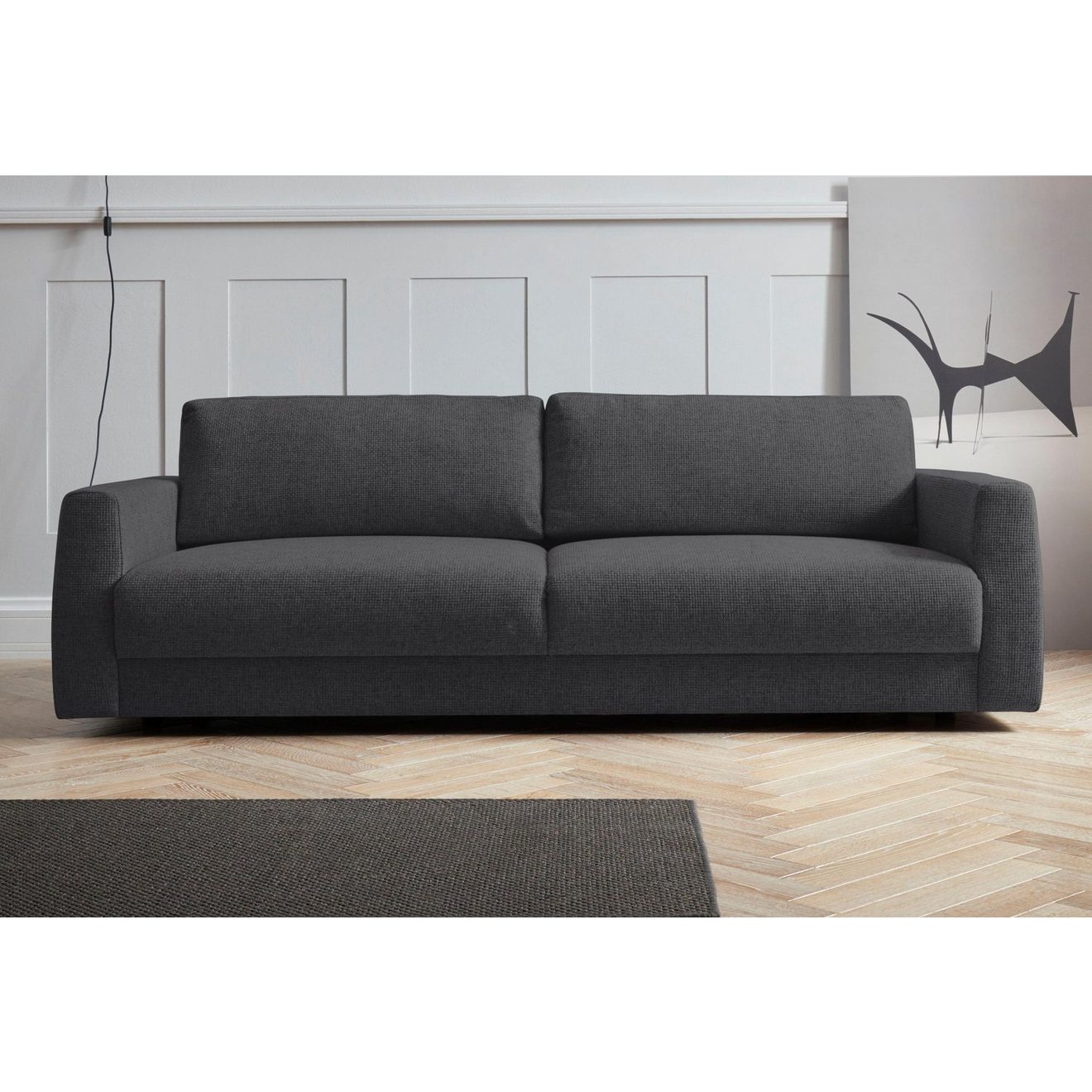 Andas 2,5-zitsbank Hobro in 3 stofkwaliteiten in vele kleuren, design by morten georgsen