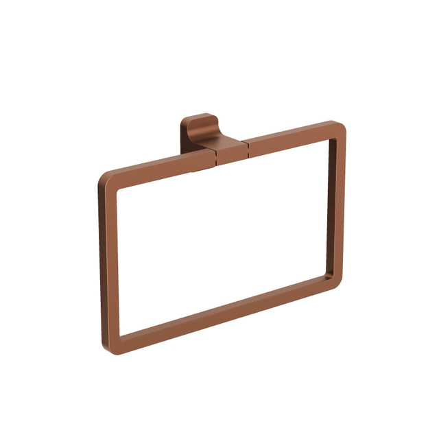 Crosswater Rotar Handdoekring - 23x15.5cm - geborsteld brons RT013BZ