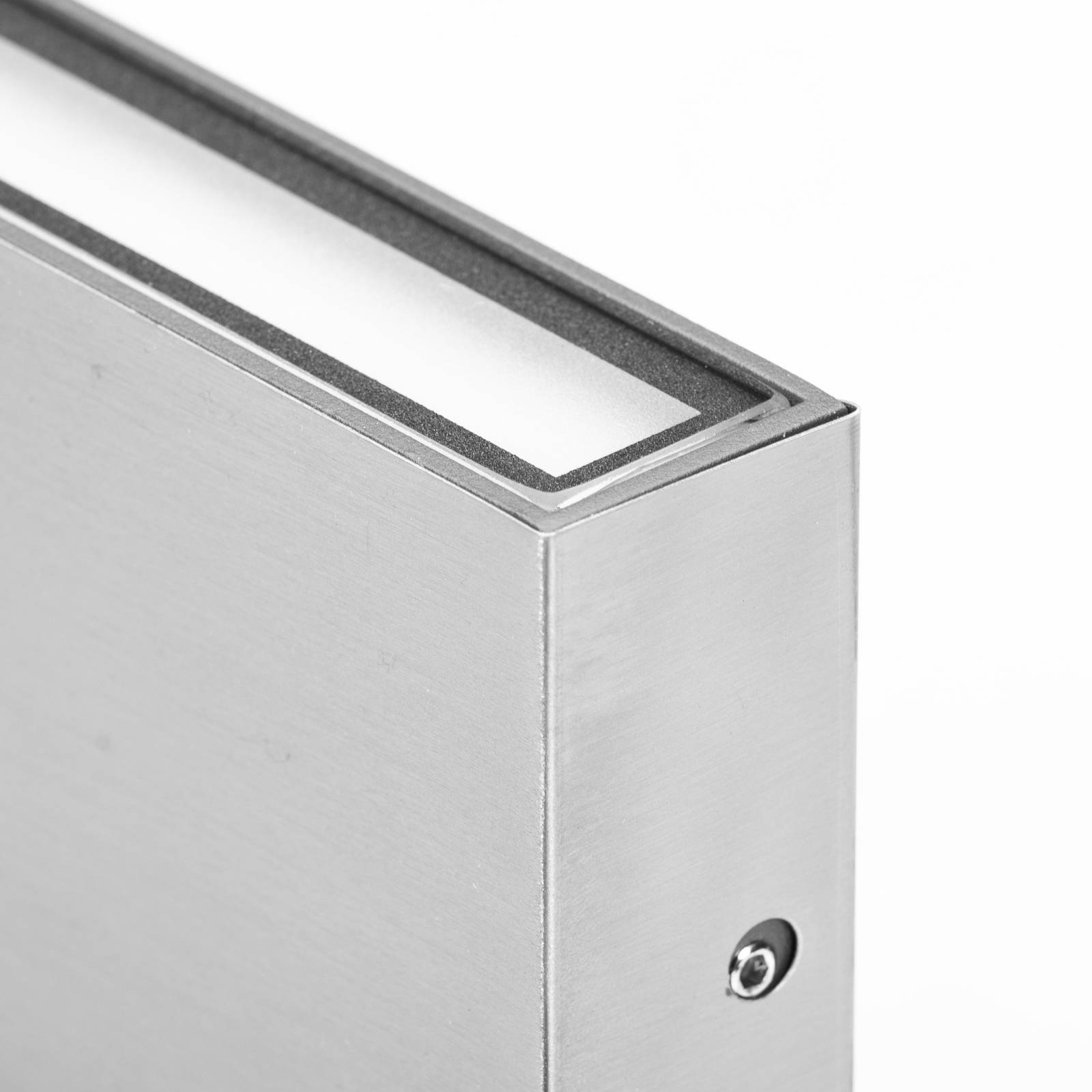 CMD LED buiten wandlamp  9071, 17 cm, roestvrij staal, omhoog/omlaag, IP54