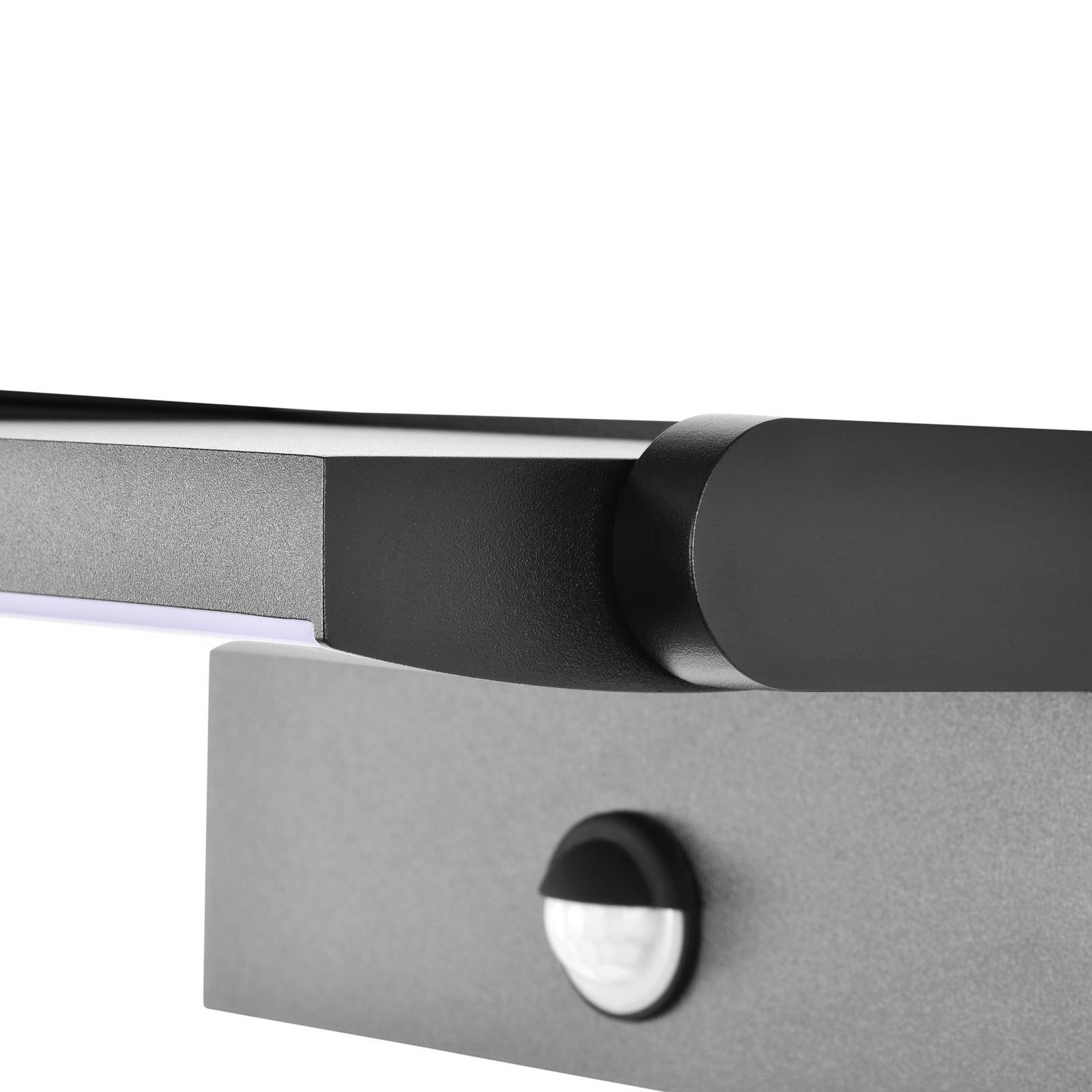 CMD LED wandlamp  9081, sensor, antraciet, 21 cm, CCT, IP54