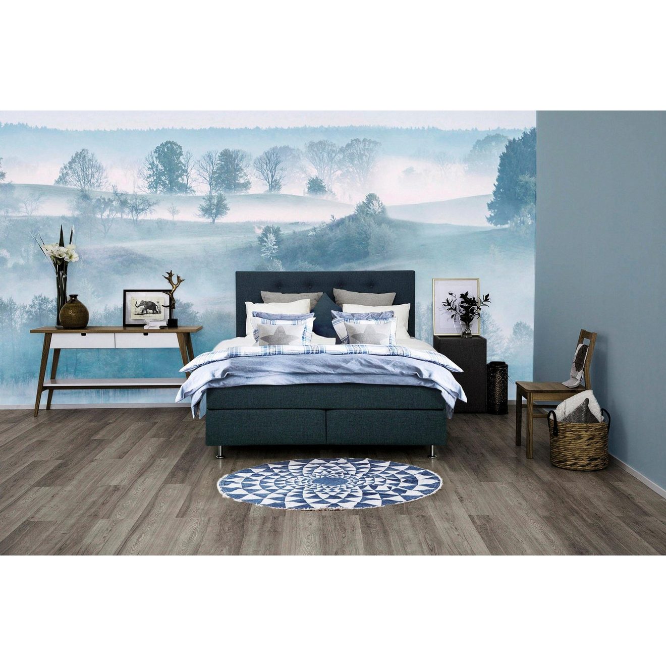 Places of Style Boxspring Nordica incl. topmatras, ook in extra lang 200x220 cm
