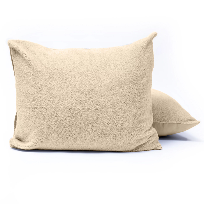 Zavelo Teddy Kussenslopen Taupe (2-stuks)