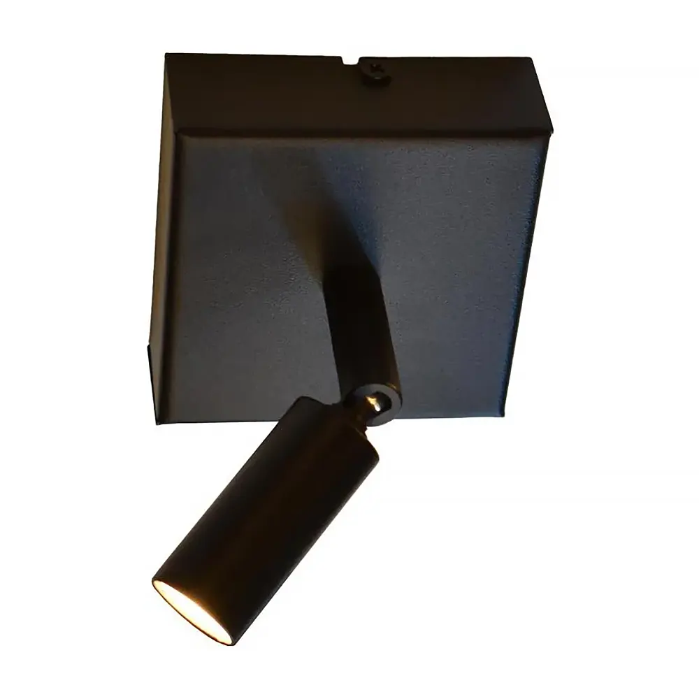 Masterlight Spot Tubo 1 lichts zwart