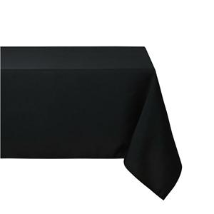 Stof Textiles Tafelkleed - 145 x 200 cm - zwart - Tafellaken -