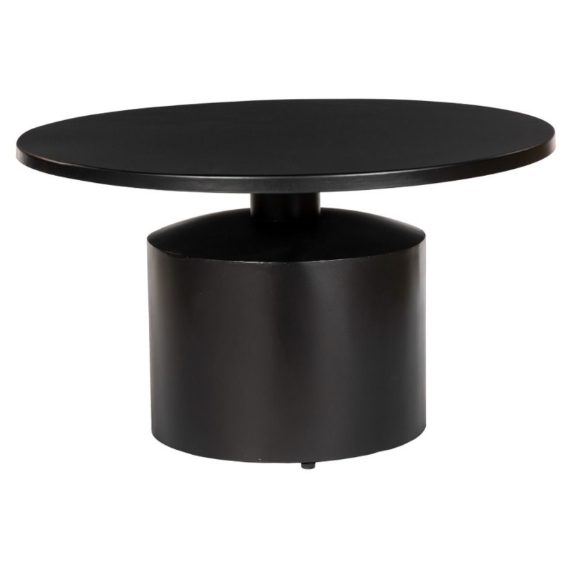 I-Catchers Marriot salontafel zwart 77x77x43 cm