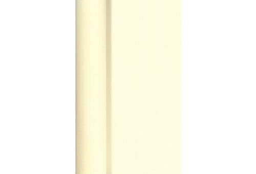 Duni Damast tafelkleed papier118cmx8m creme
