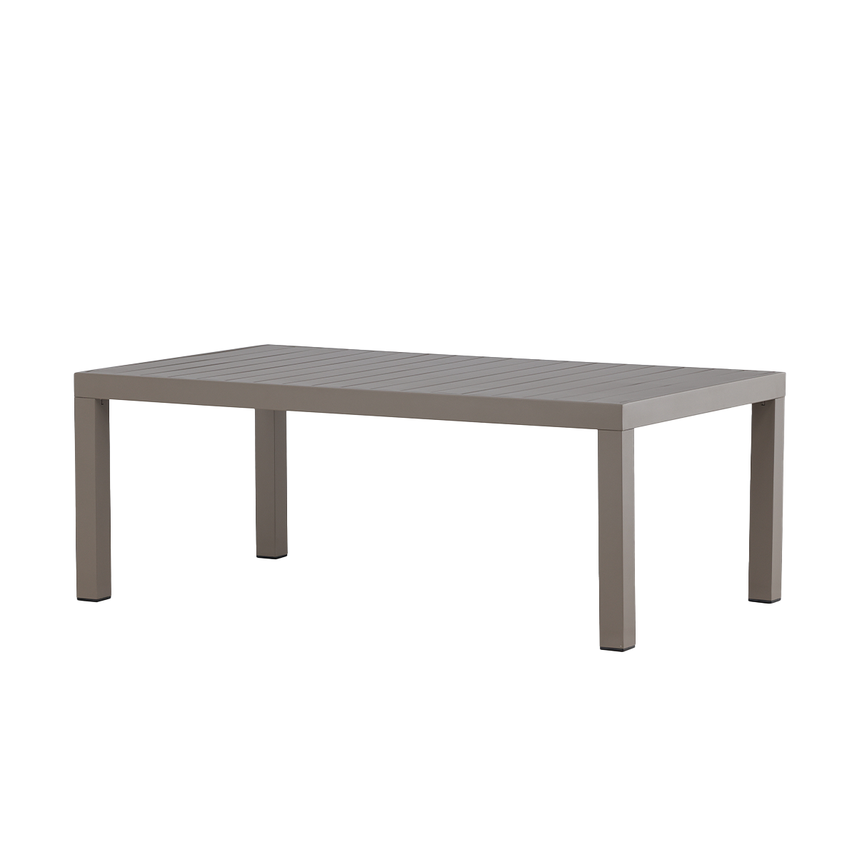 Nest outdoor Glen aluminium tuin salontafel taupe - 120 x 45 cm