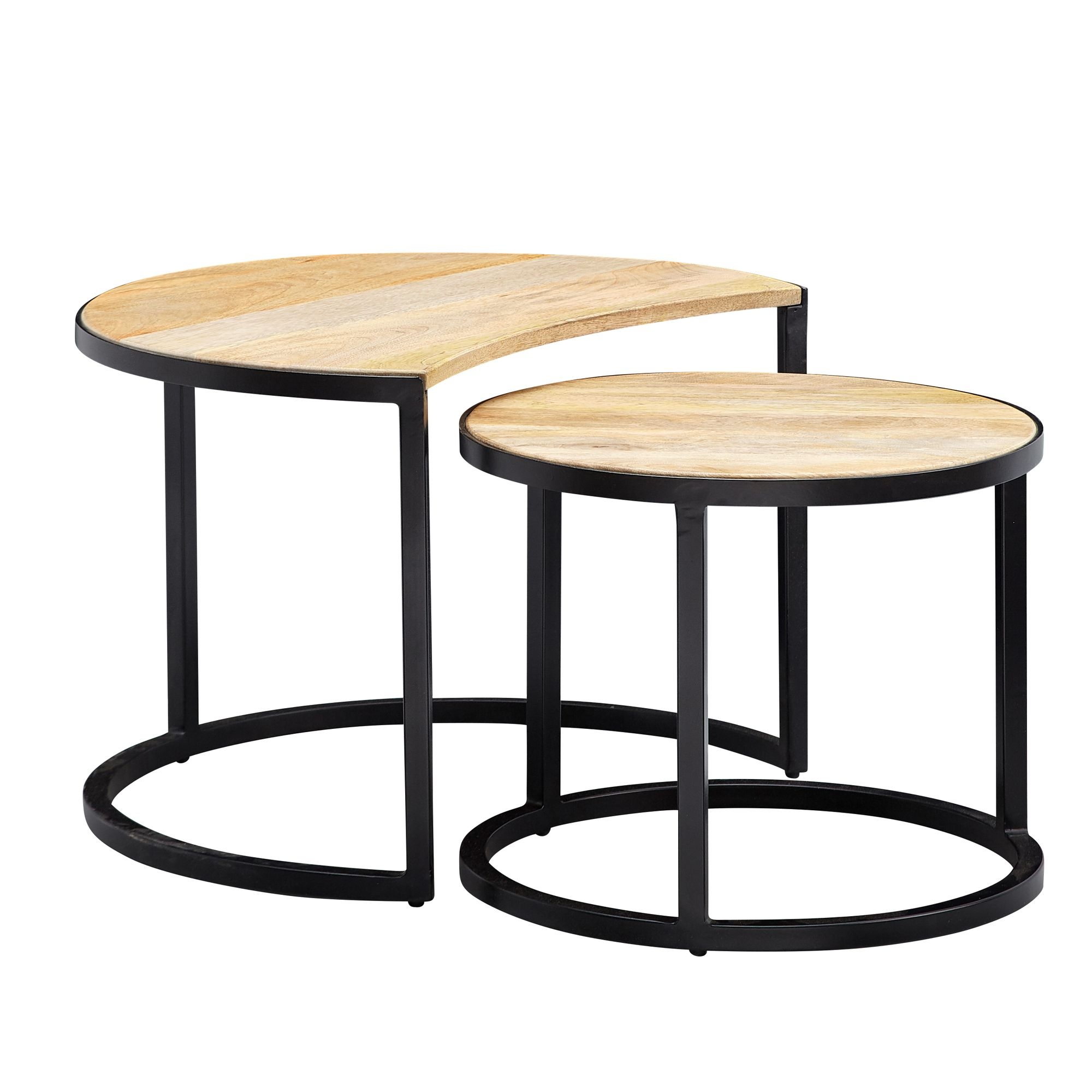 BYmeubello Bijzettafel Thessaloniki 60cm-WL6M338