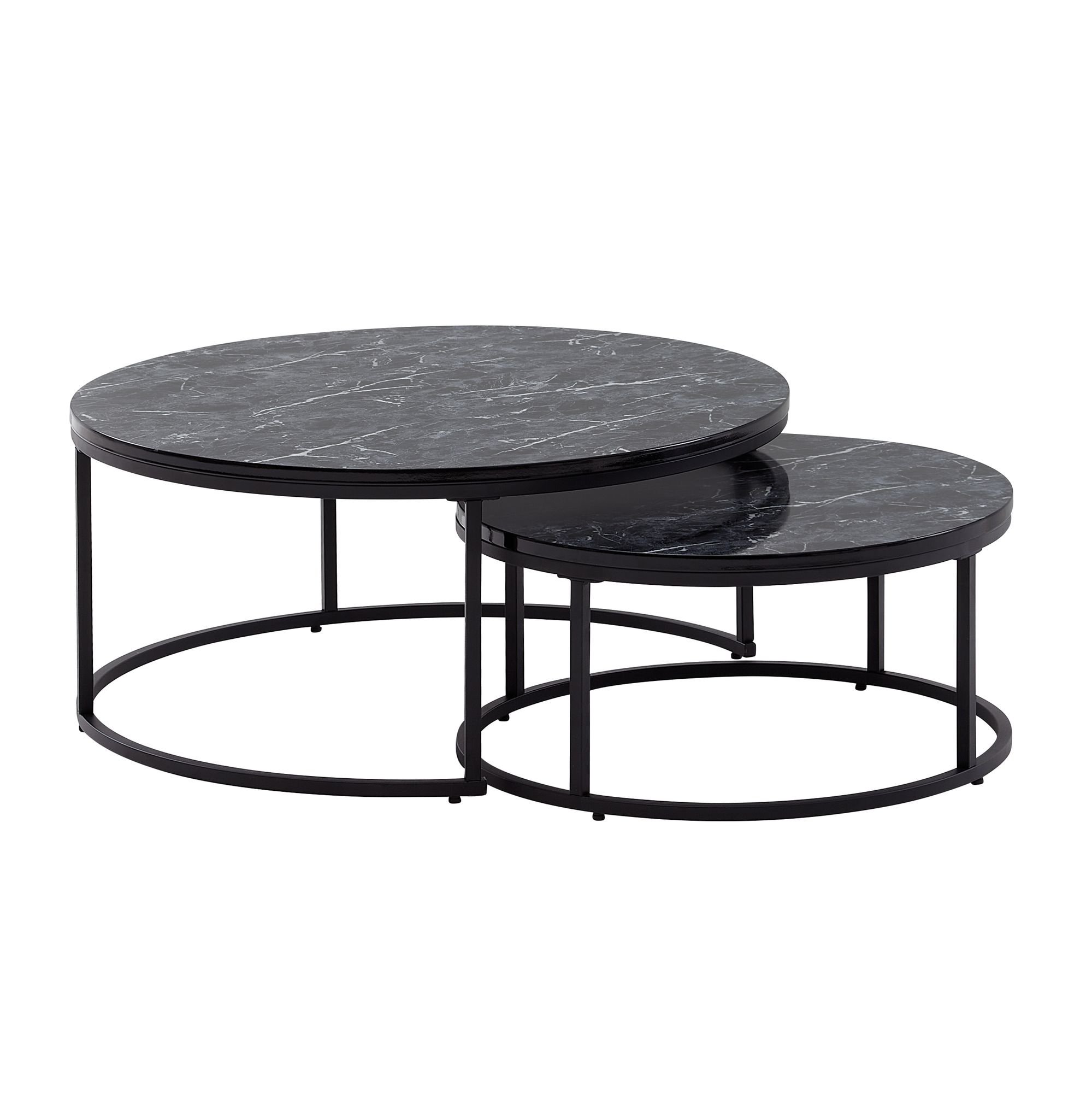 BYmeubello Bijzettafel Thompsonstad 47cm-WL6M506