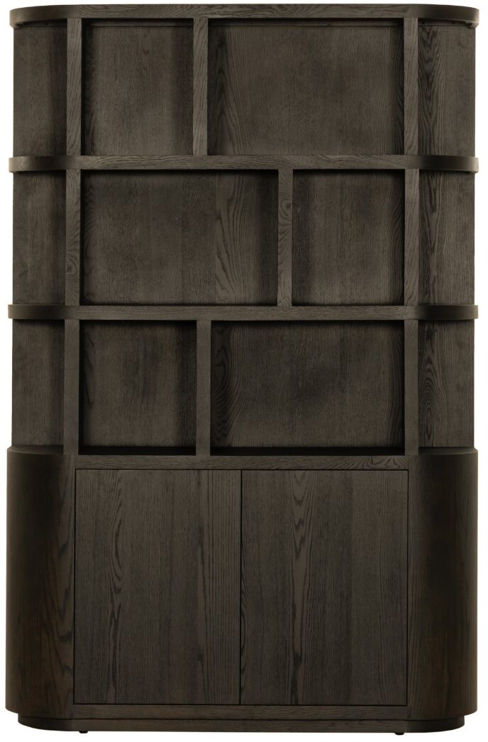 Boekenkast Novero Espresso 145cm