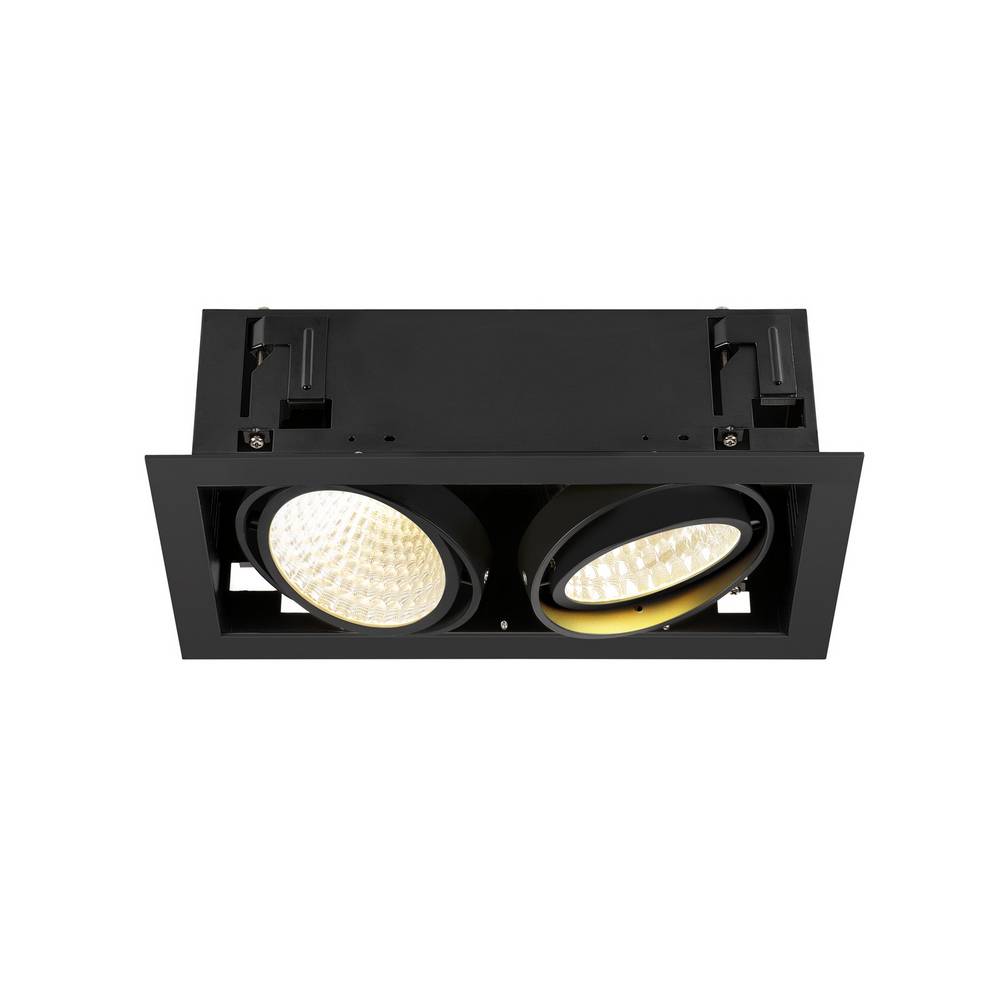SLV 1008572 KADUX Plafondlamp LED 54 W Zwart