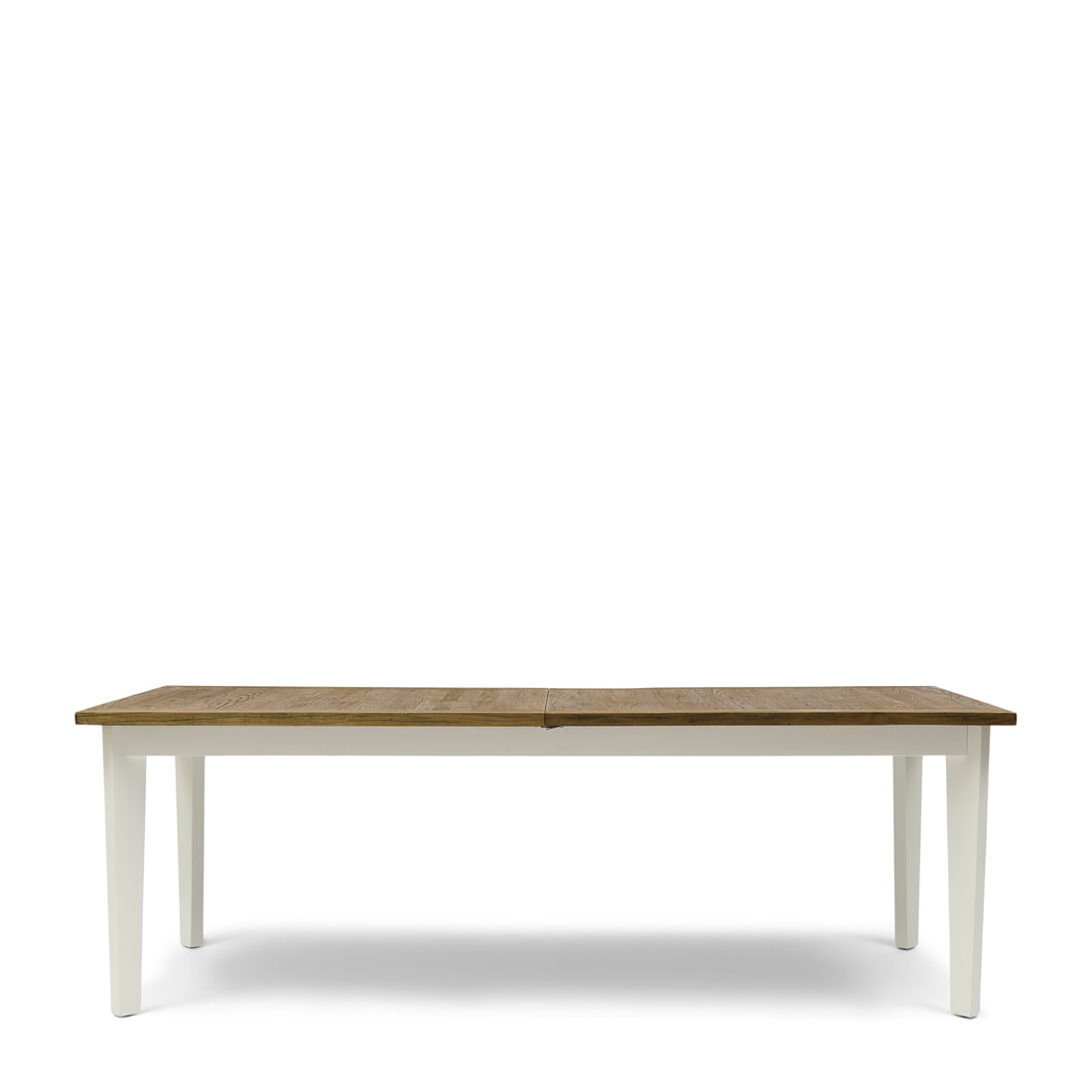 Rivièra Maison Verlengbare Eettafel Xavier Eikenhout en populierenhout, 230/330 x 90cm - Wit