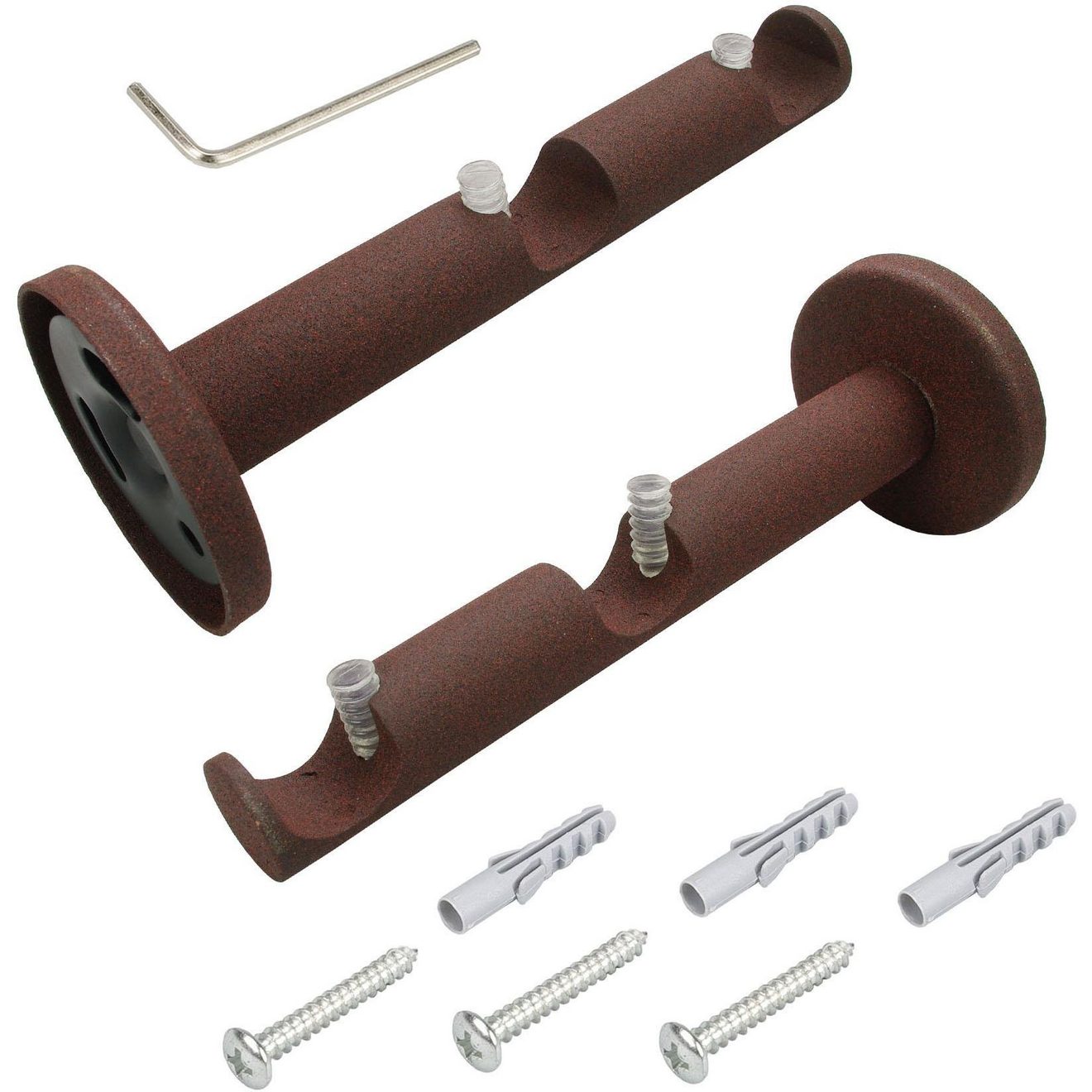 Liedeco Dubbele bandjes voor gordijnroeden ø 16 mm (1 stuk)