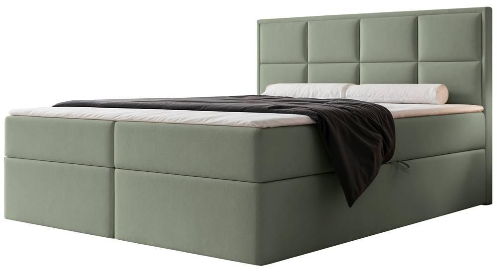 NADUVI Collection Boxspring Antonia velvet met opbergvak 180x200 | 