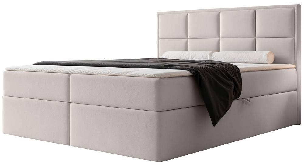 NADUVI Collection Boxspring Antonia velvet met opbergvak 180x200 | 