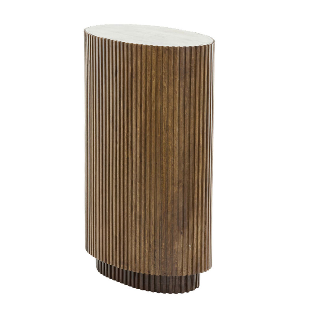 Countrylifestyle Zuil Dumosi hout donker bruin M