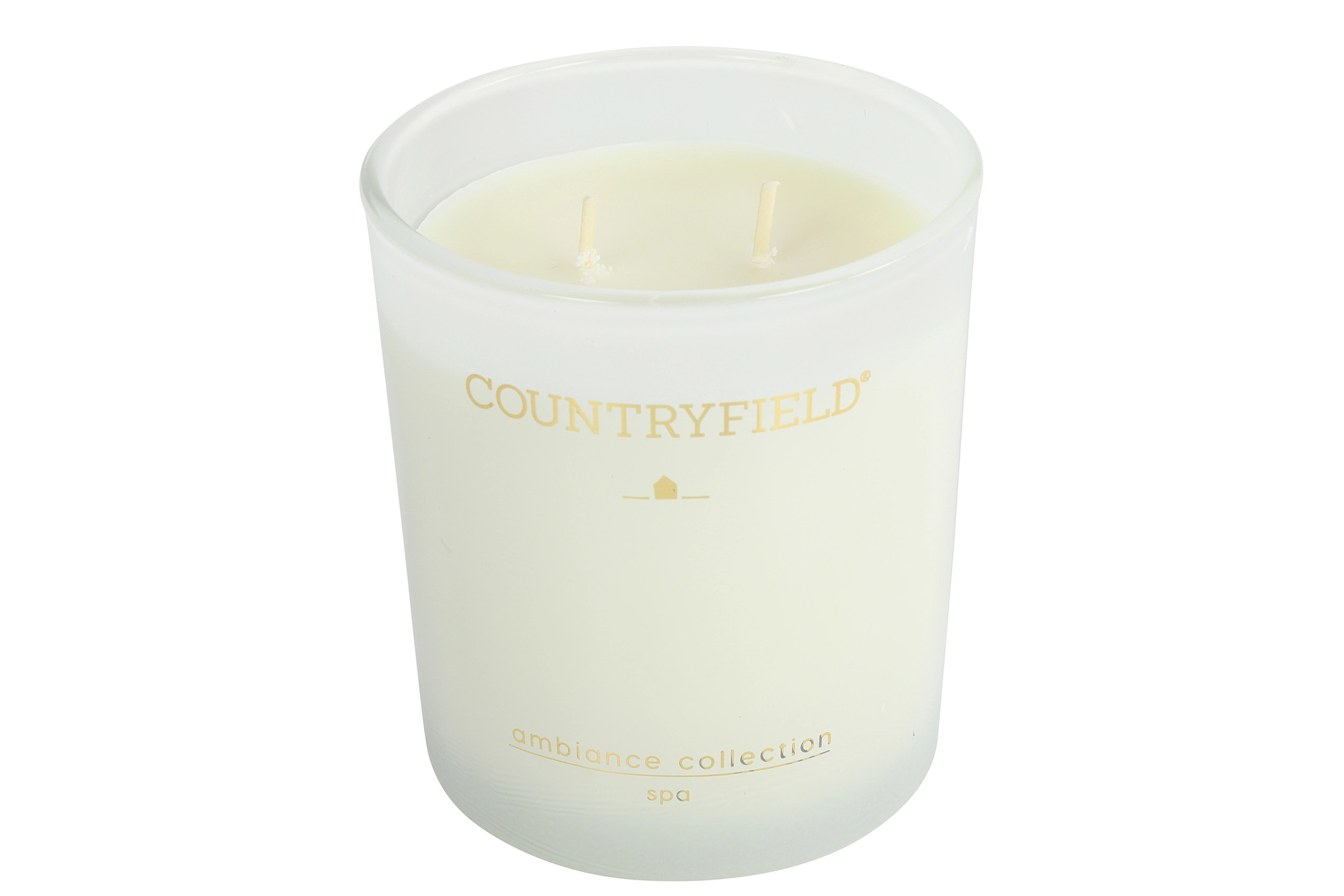 Countryfield Spa Geurkaars ro M wit