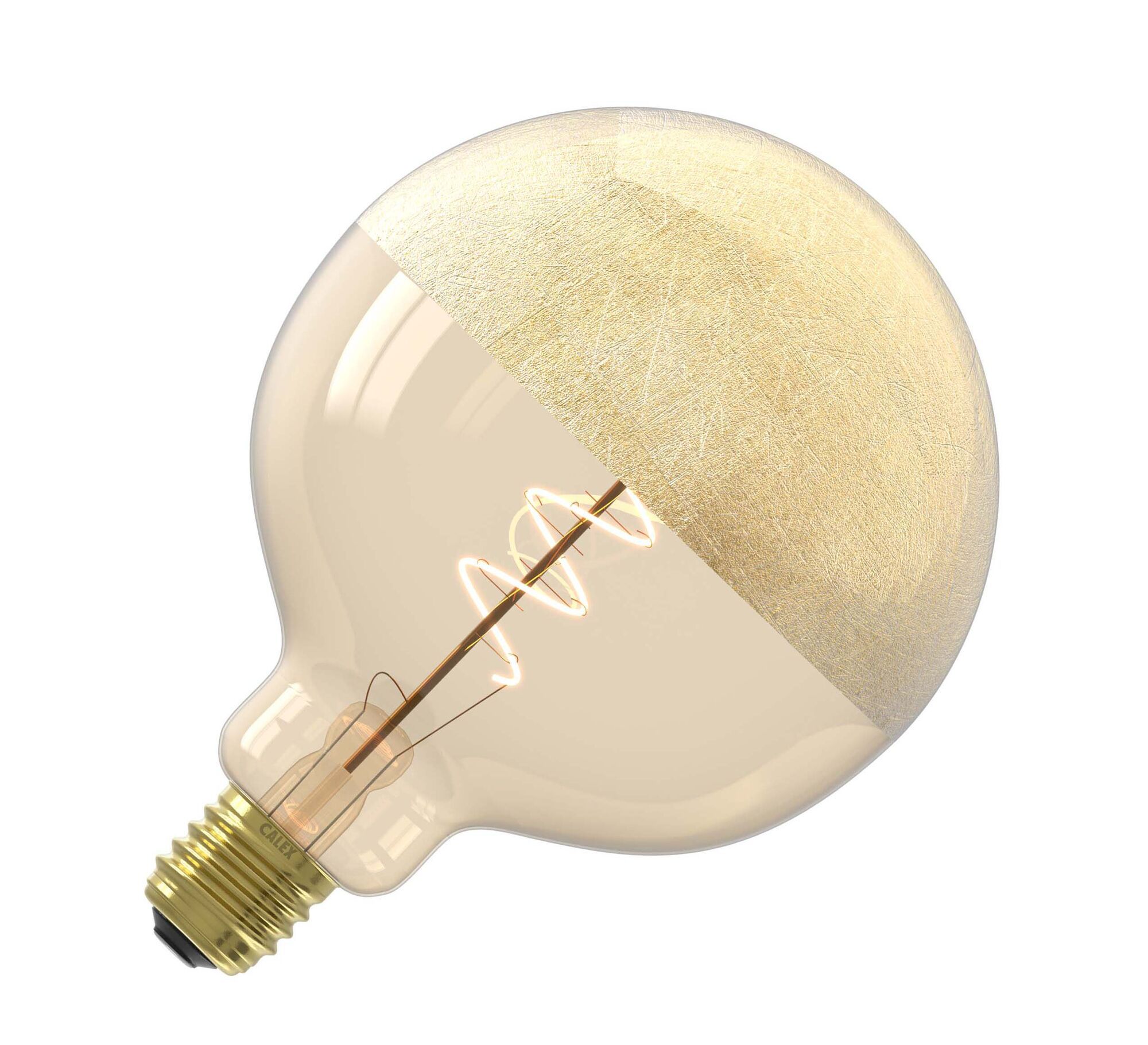 Calex | XXL Specials | G125 Goud | Spiraalfilament | 4W
