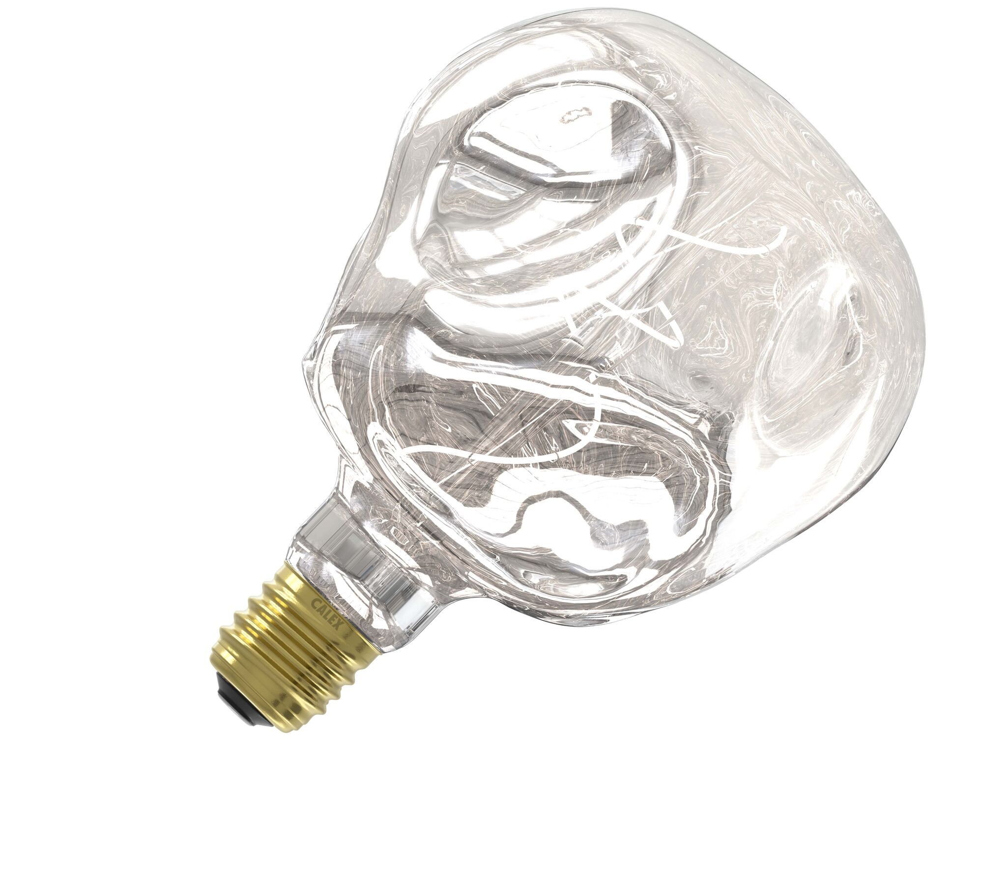 Calex | G125 Organic Neo | Zilver | Flexfilament | 4W | E27 fitting