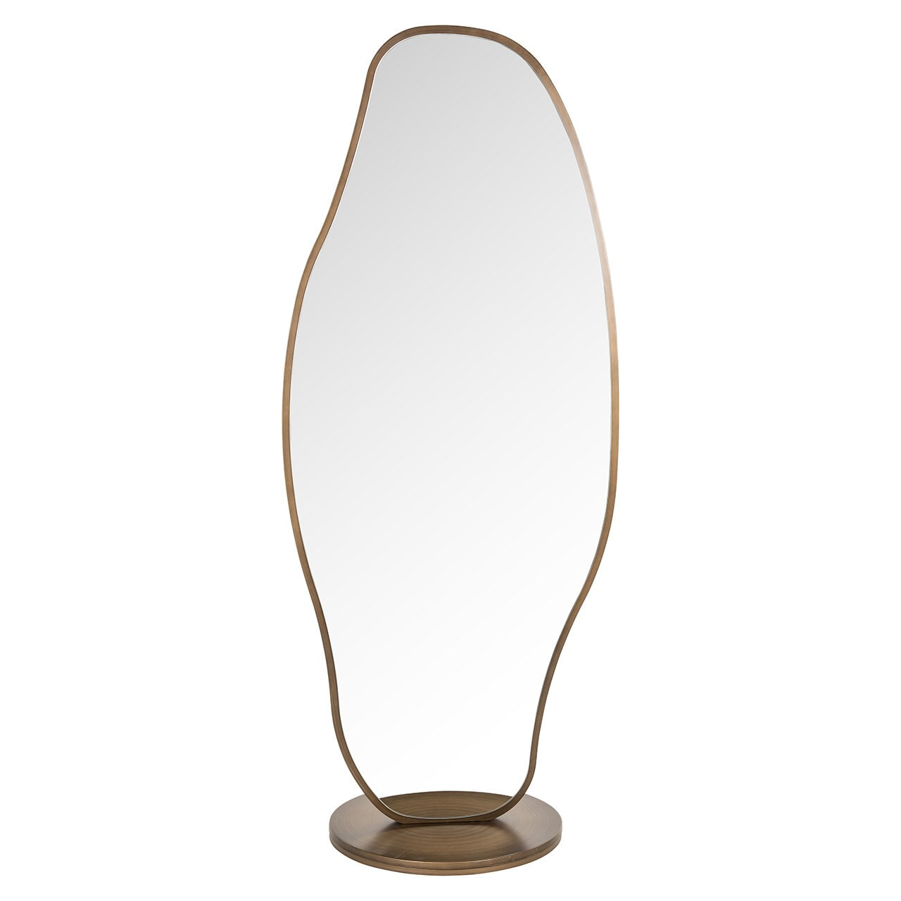 Richmond Interiors Richmond Staande Spiegel Jalyce 192 x 80cm - Brushed gold - Passpiegel
