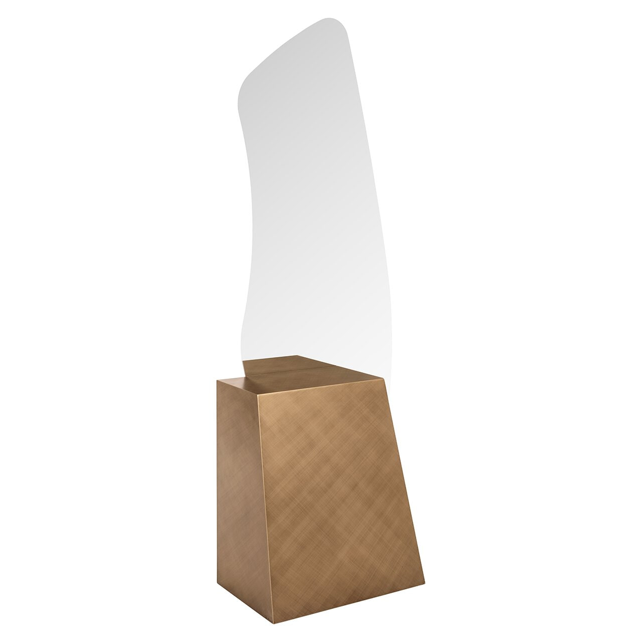 Richmond Interiors Richmond Staande Spiegel Mayla 202 x 75cm - Brushed gold - Passpiegel