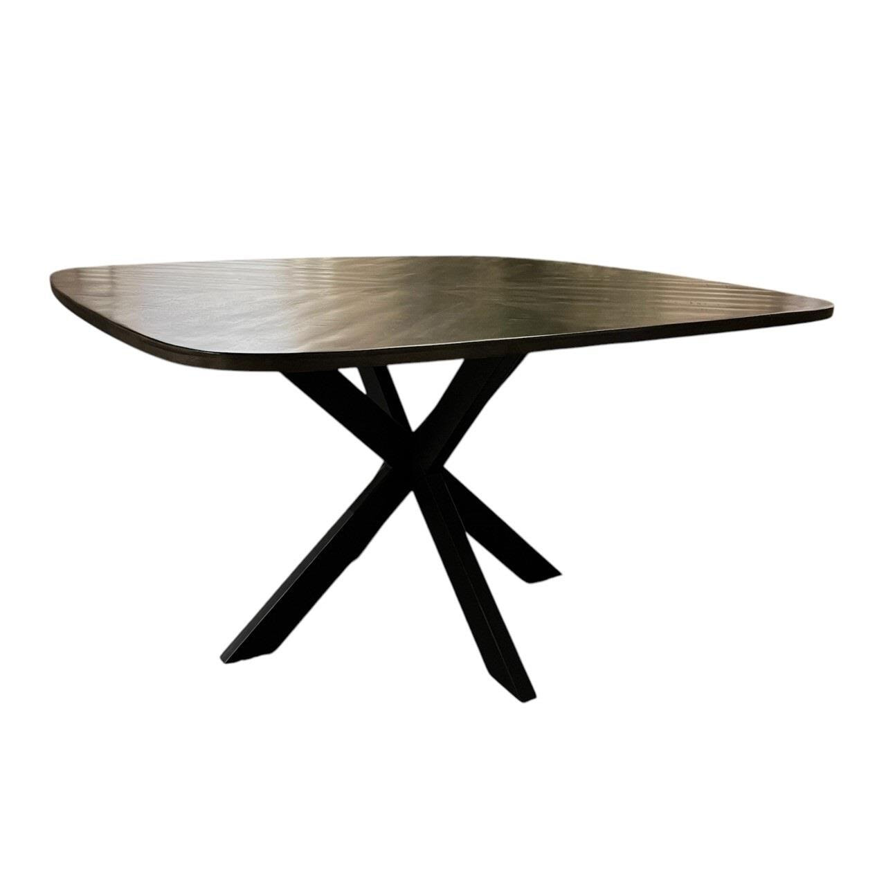 Tower Living Eettafel Silvi Mangohout, 130 x 130cm - Bruin