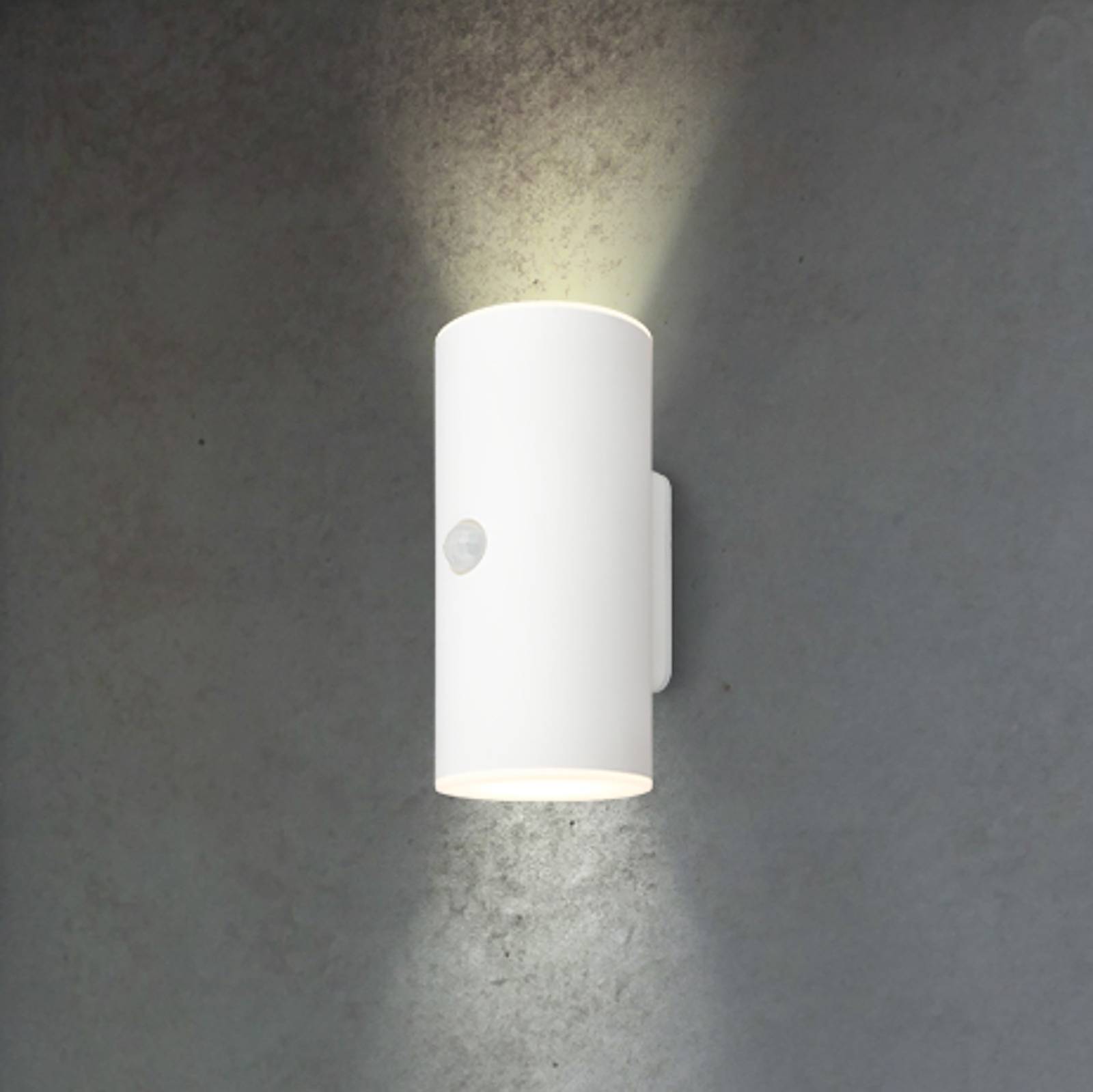 Briloner LED buiten wandlamp 3787016, wit, sensor, omhoog/omlaag