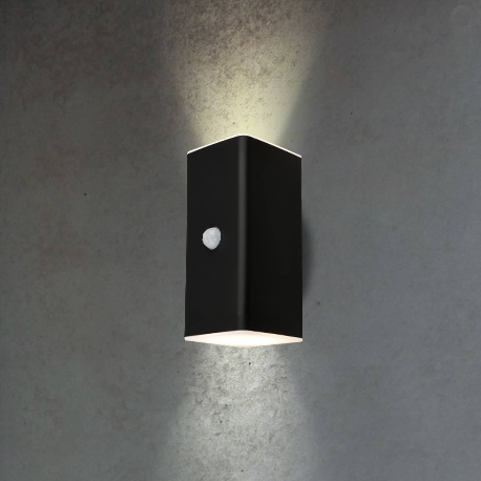 Briloner LED buiten wandlamp 3788015, zwart, sensor, omhoog/omlaag