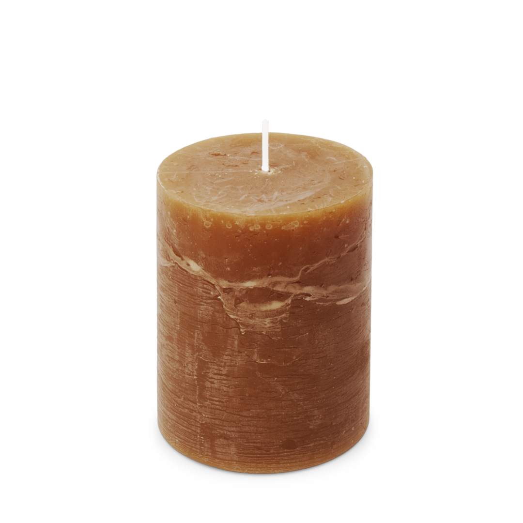 Spaas Rustiek Kaars 80/110mm-cognac - 