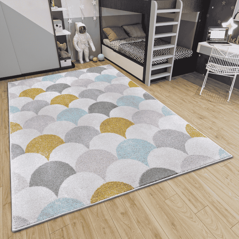 HANSE Home Kindervloerkleed Adventures Cloudy Speeltapijt, stevig, kinderkamer, kortpolig, speelondergrond