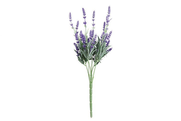 Decostar Kunstbloem Lavandula kunststof 5x5x42 cm paars 1 stuk - 