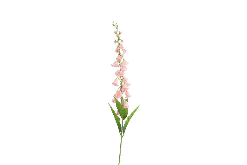 Decostar Campanula roze kunstbloem zijde nepbloem - 