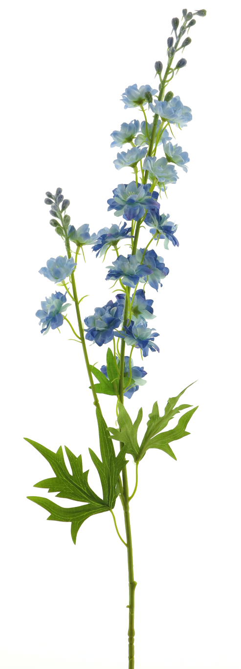 Nova nature (Best) Delphinium Finn spray blue 85 cm 12908 kunstbloem - 