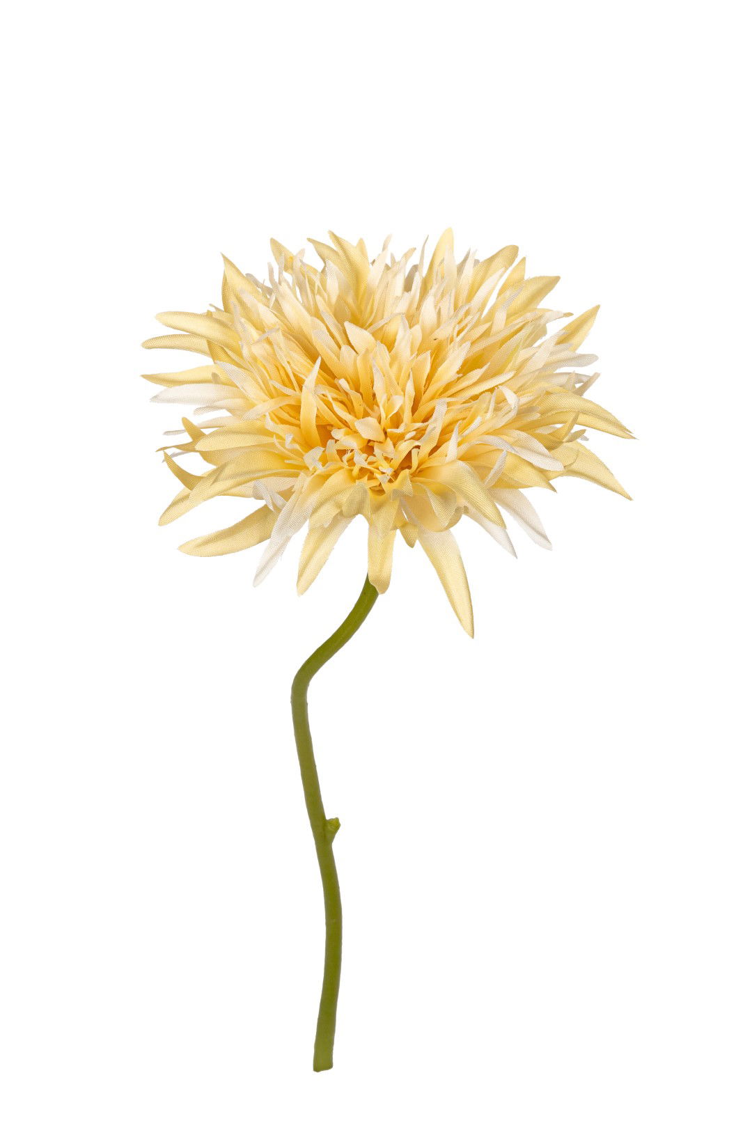 Louis maes Gerbera wild l29cm geel kunstbloem  - 