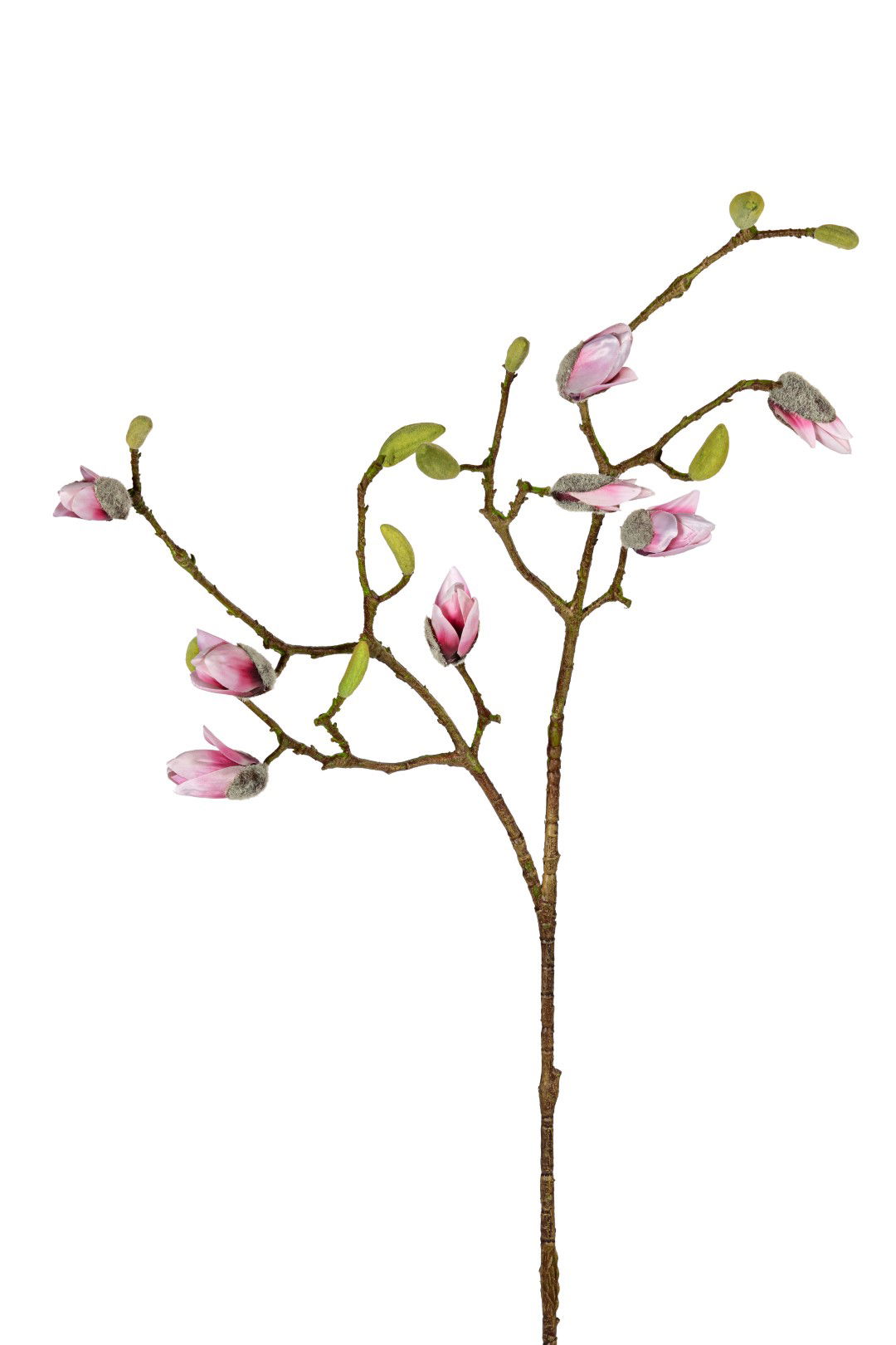 Louis maes Magnolia knoppen l90cm roze kunstbloem  - 