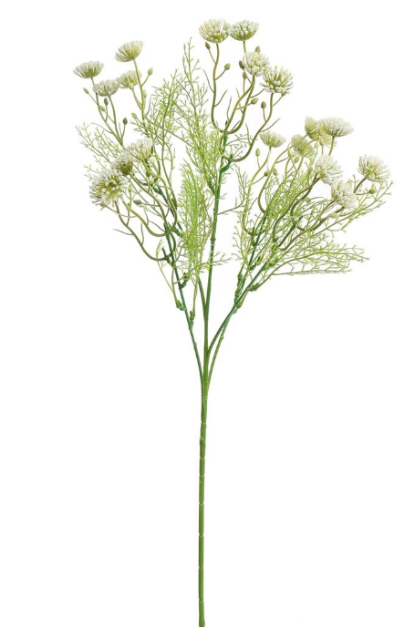 Jasaco Dilletak l60 cm creme kunstbloem zijde nepbloem - 