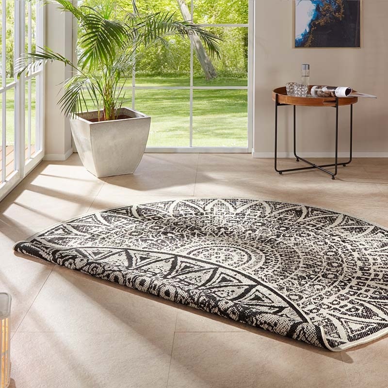 Freundin Home Collection Vloerkleed Lilja omkeerbaar tapijt In- en outdoor, dubbelzijdig, weerbestendig, balkon, tuin, woonkamer