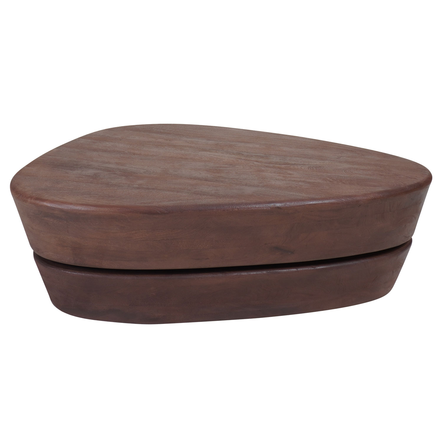 Het Steigerhouthuis Salontafel Kiva 107 x 80 cm - Espresso Mangohout