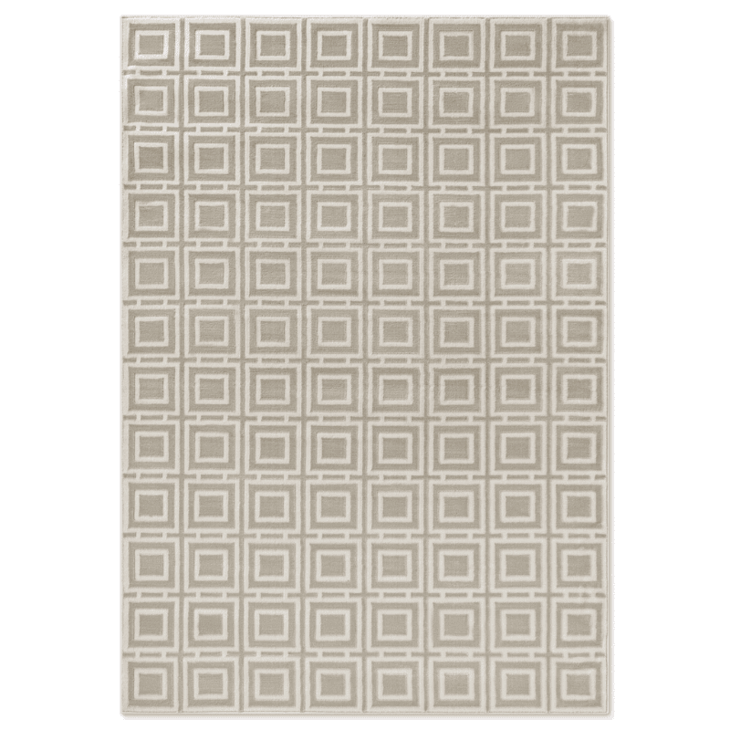 ELLE DECORATION Design-vloerkleed Howlite Woonkamer, slaapkamer, loper, hoog-laag effect, gang, glans