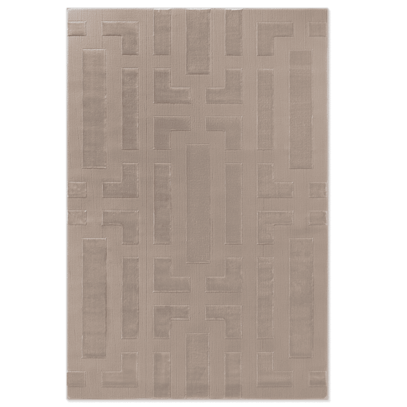 ELLE DECORATION Design-vloerkleed Onyx Woonkamer, slaapkamer, loper, hoog-laag effect, gang, glans