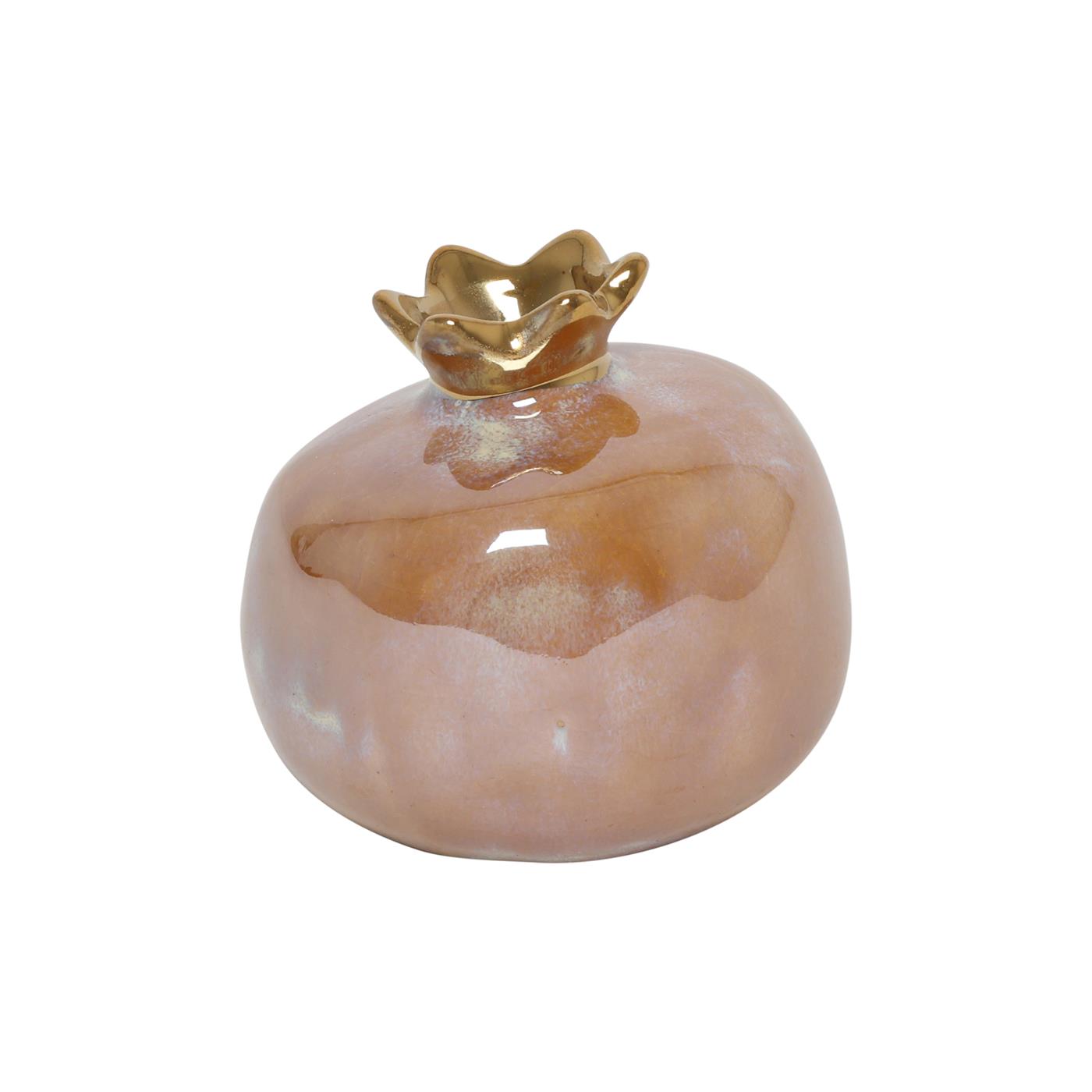 Countryfield Vaas pomegranate geel/oranje H7,2cm