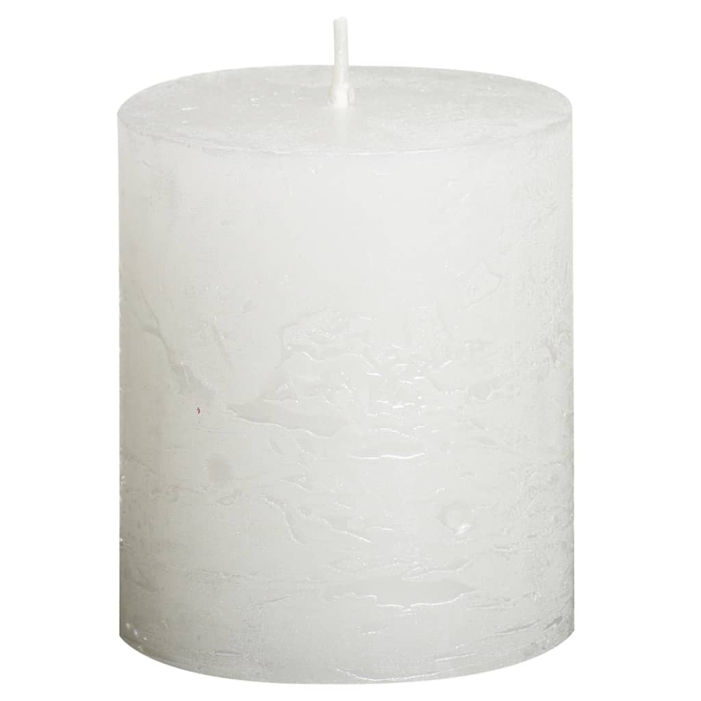 Bolsius Rustiekkaarsen 6 st 80x60 mm wit