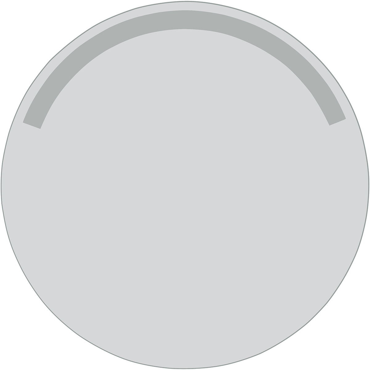 BES LED LED Badkamerspiegel - Trion Alka - IP44 - 12W - Rond - Spiegelglas