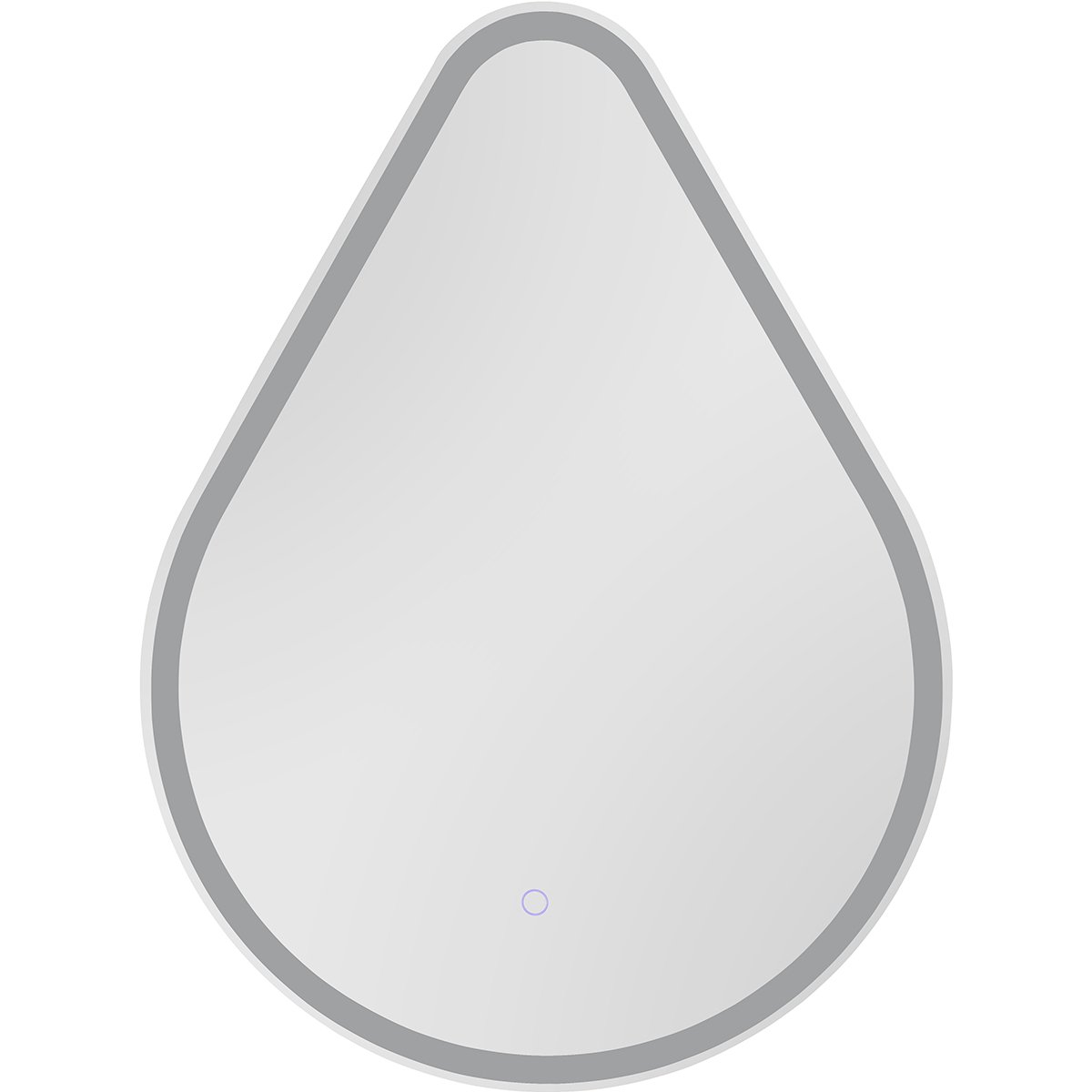 BES LED LED Badkamerspiegel - Trion Derik - Figuurvorm - IP44 - 20W - Zwart - Metaal