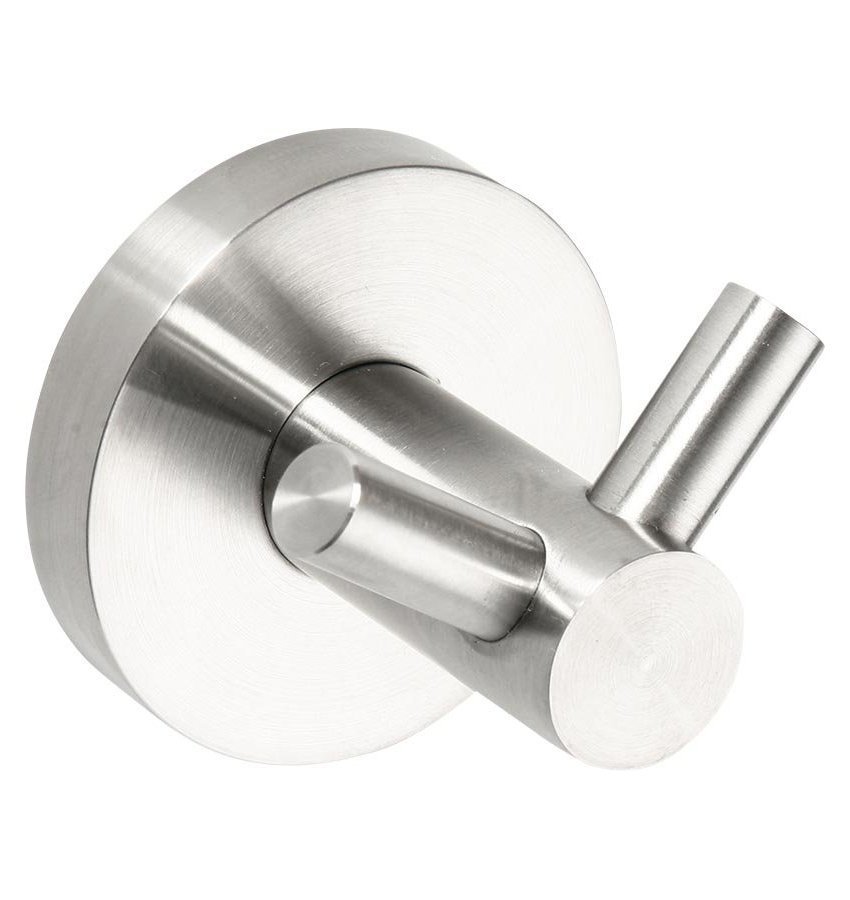 Sapho X-Steel dubbele handdoekhaak RVS geborsteld