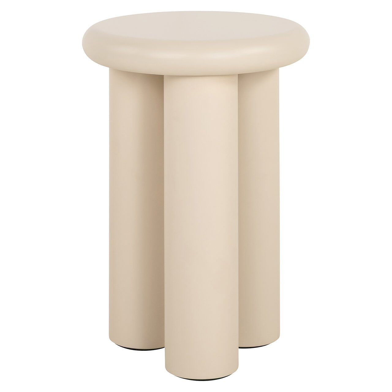 Richmond Interiors Richmond Ronde Bijzettafel Elbaz 35cm - Beige