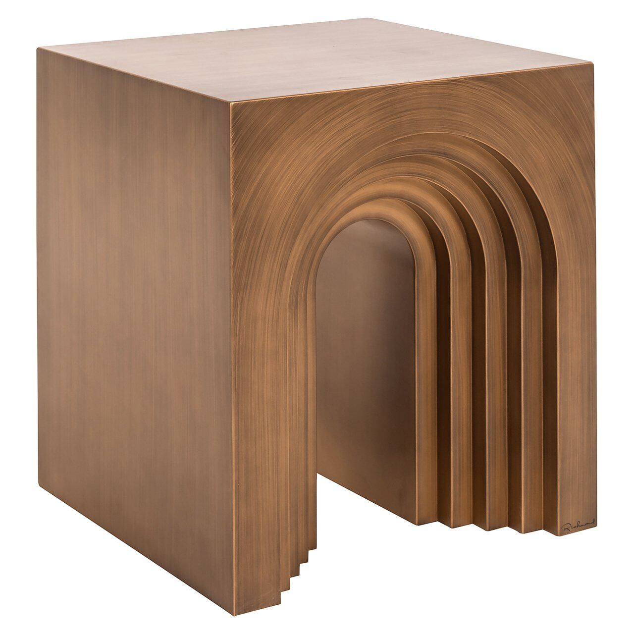 Richmond Interiors Richmond Bijzettafel Vevey 50 x 50cm - Brushed Gold