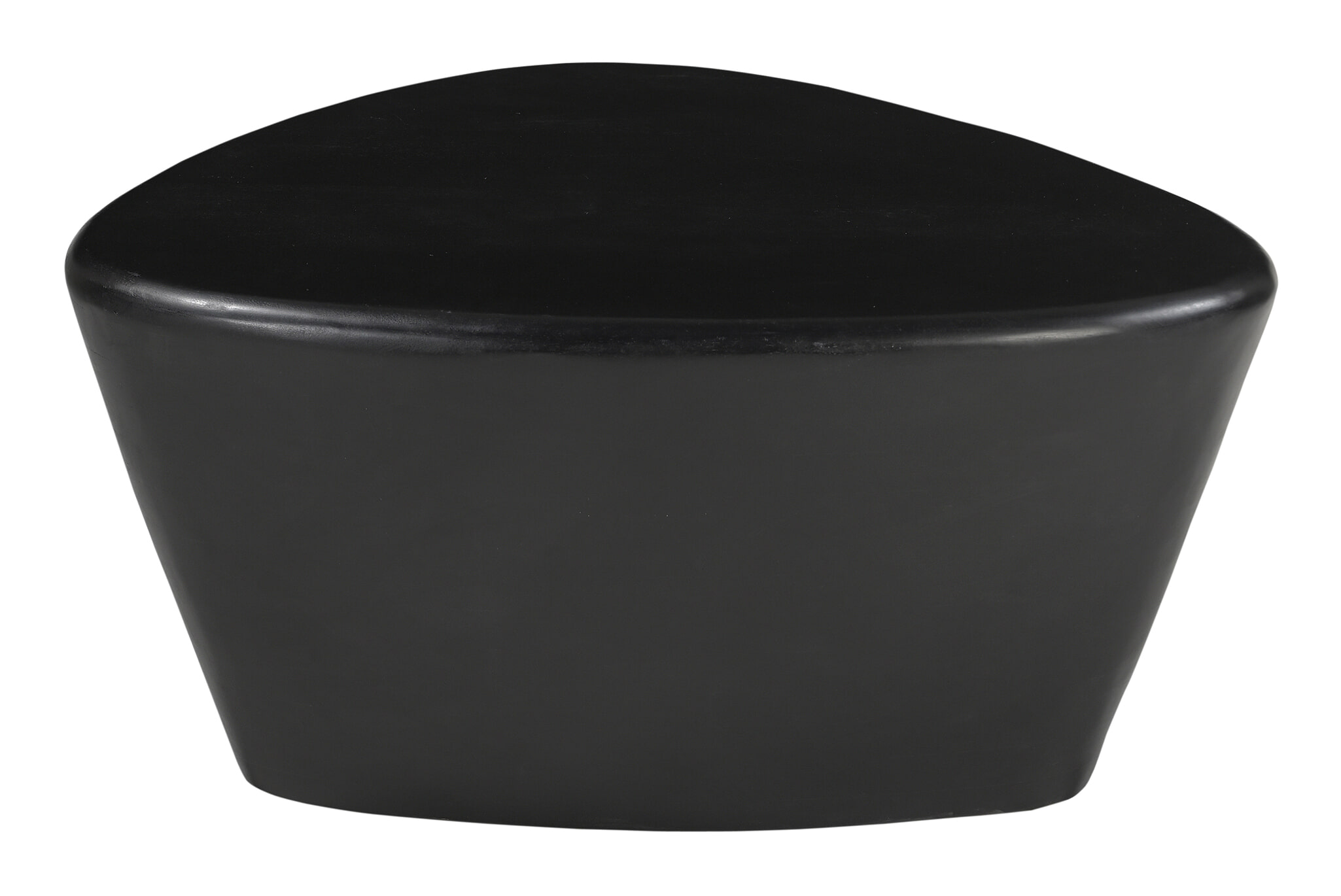 Artistiq Living Artistiq Organische Bijzettafel Derrell Mangohout, 70 x 53cm - Zwart